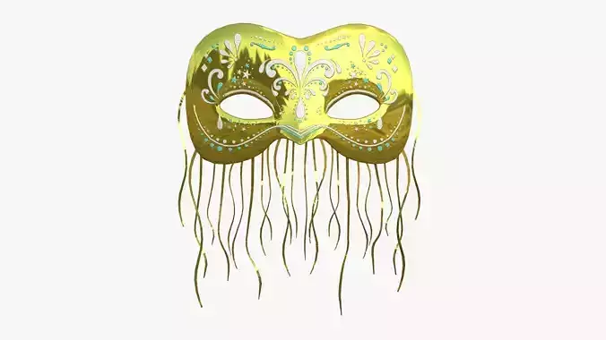 Carnival Mask F05 Golden - Costume Character Design