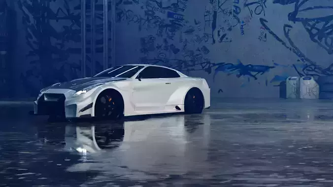 nissan r35 gtr liberty walk
