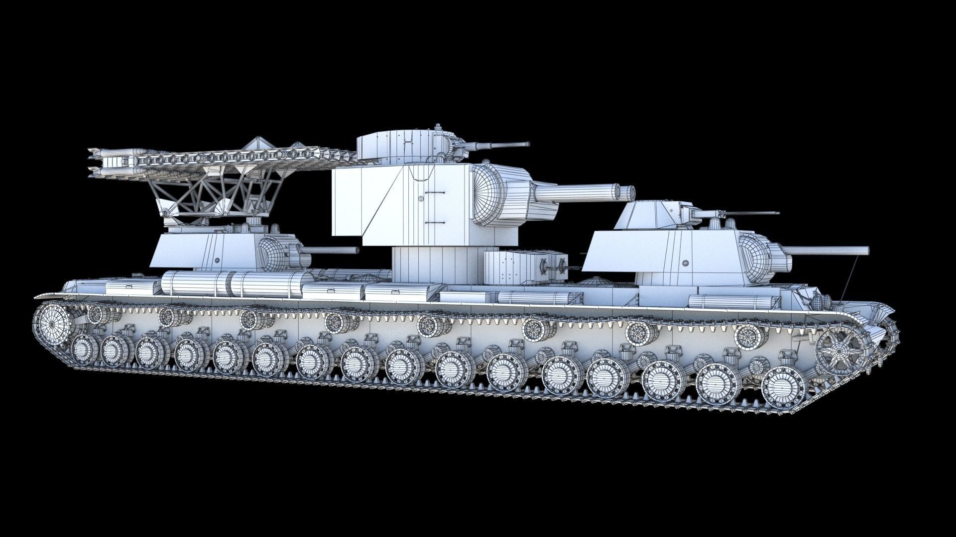 KV-6 Behemoth tank 3D model_25