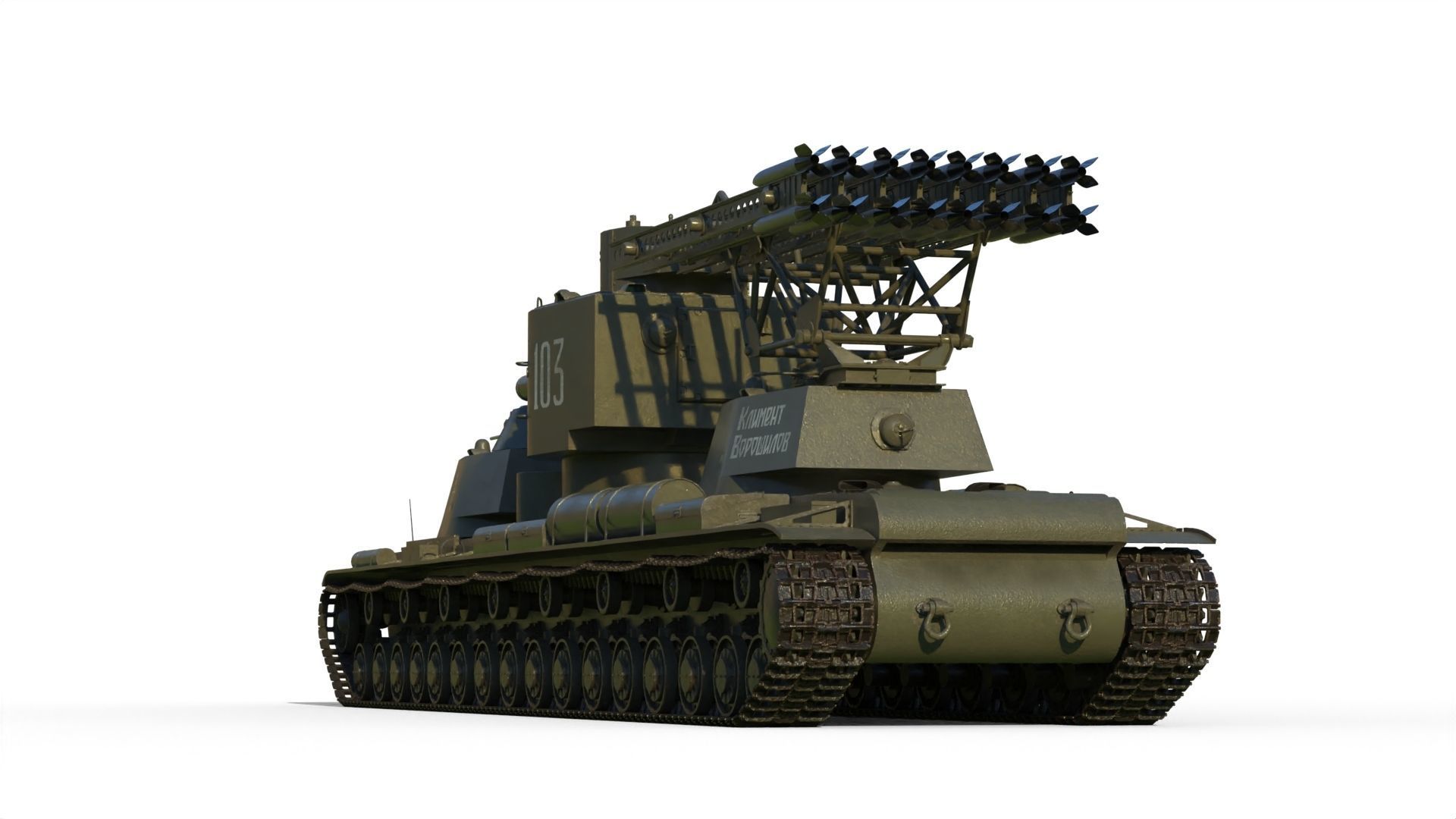 KV-6 Behemoth tank 3D model_16