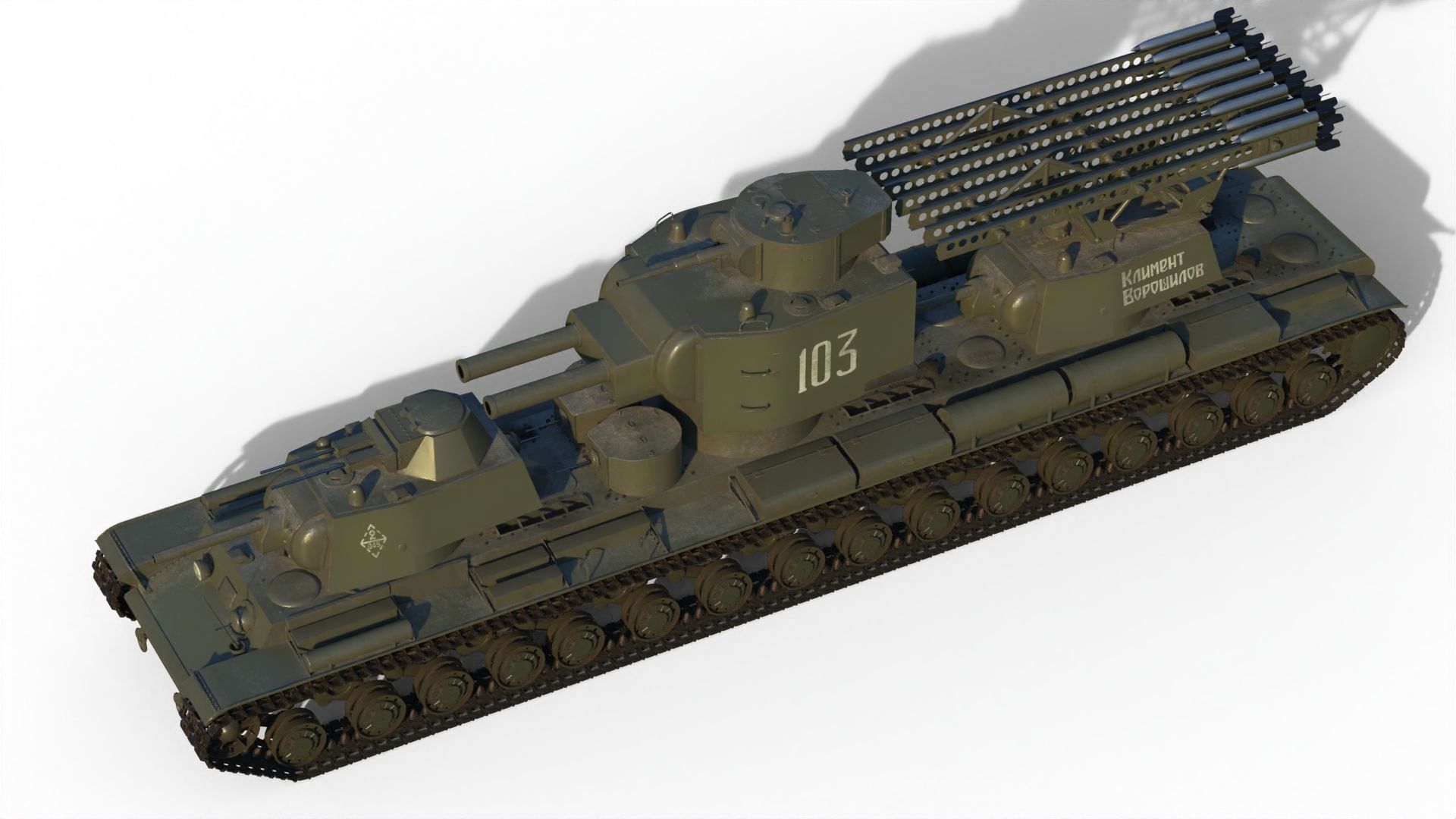 KV-6 Behemoth tank 3D model_20