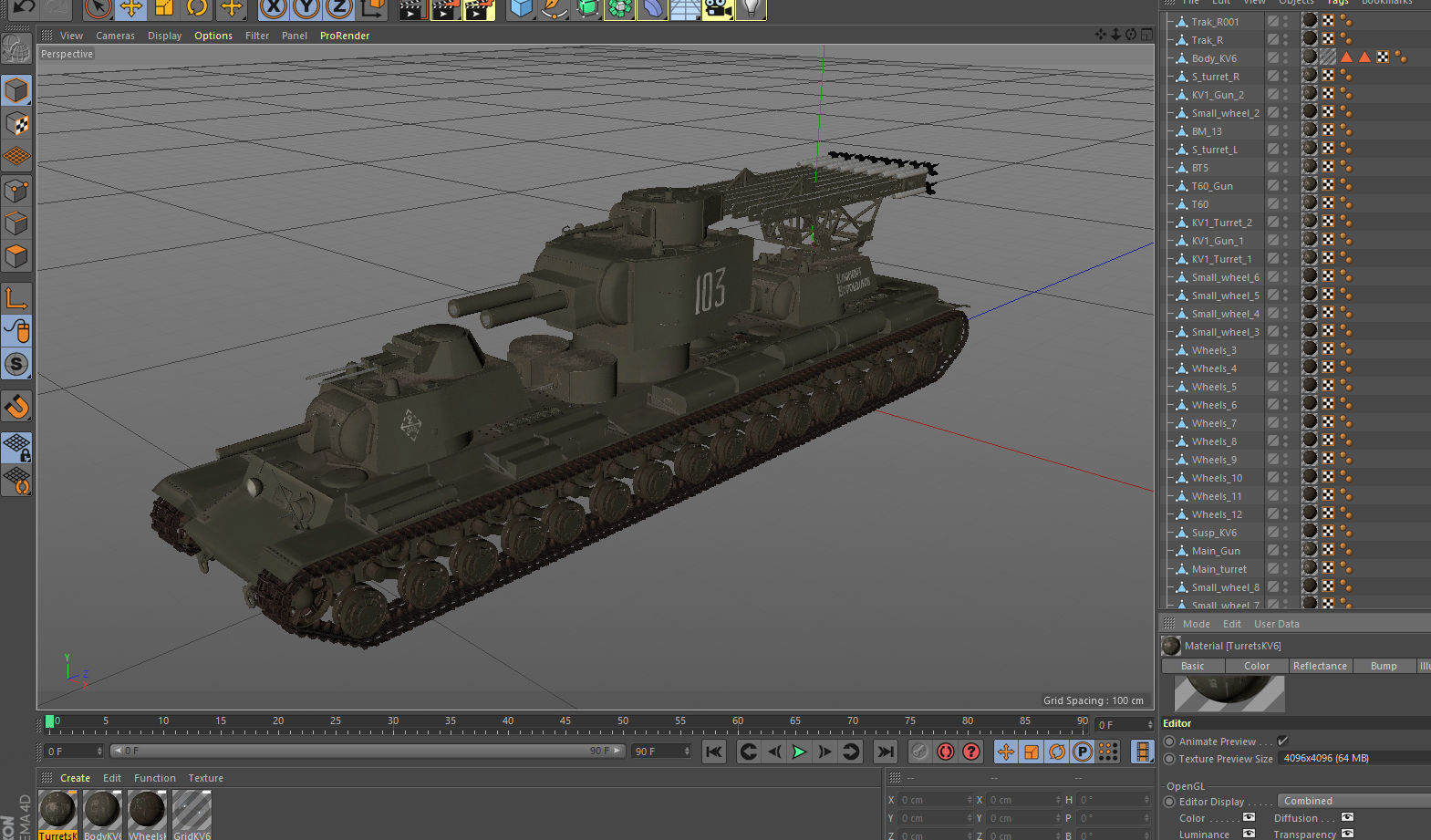 KV-6 Behemoth tank 3D model_22