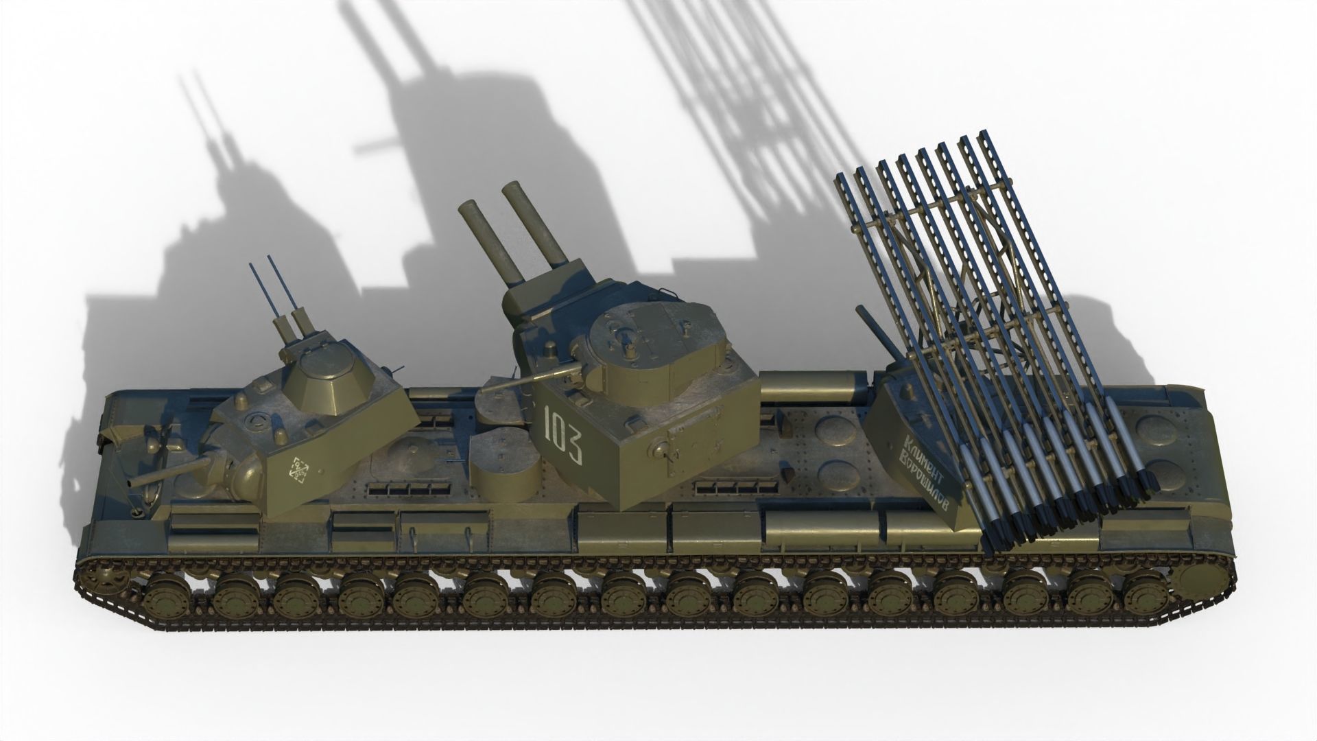 KV-6 Behemoth tank 3D model_12