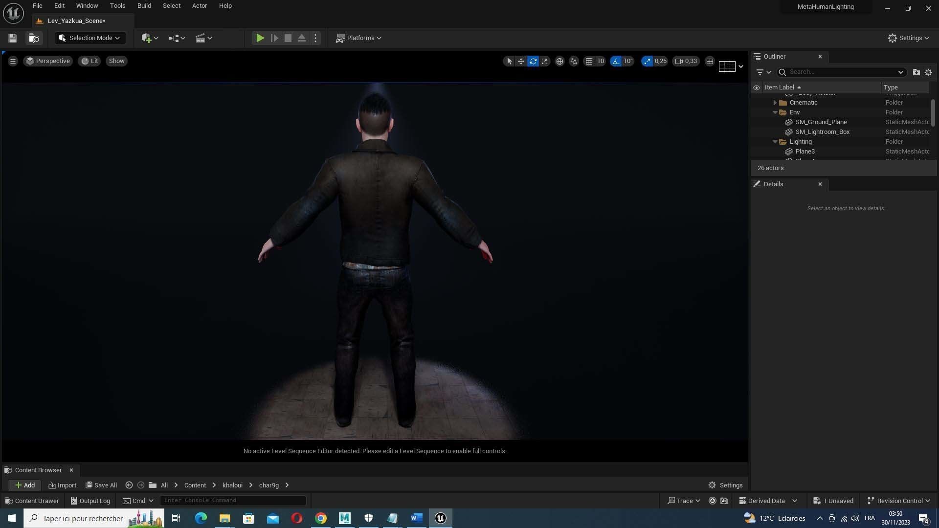 Realistic Father Kiven Low-poly 3D model_36
