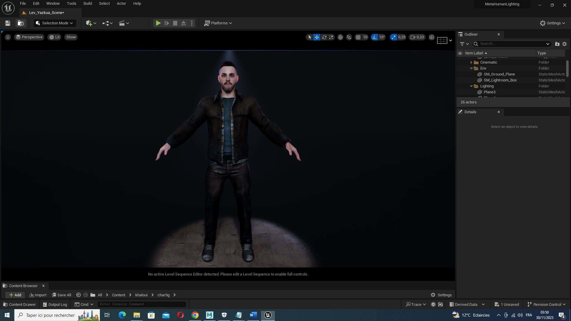 Realistic Father Kiven Low-poly 3D model_35