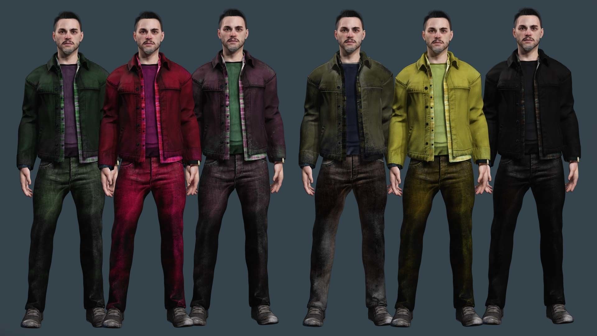 Realistic Father Kiven Low-poly 3D model_3