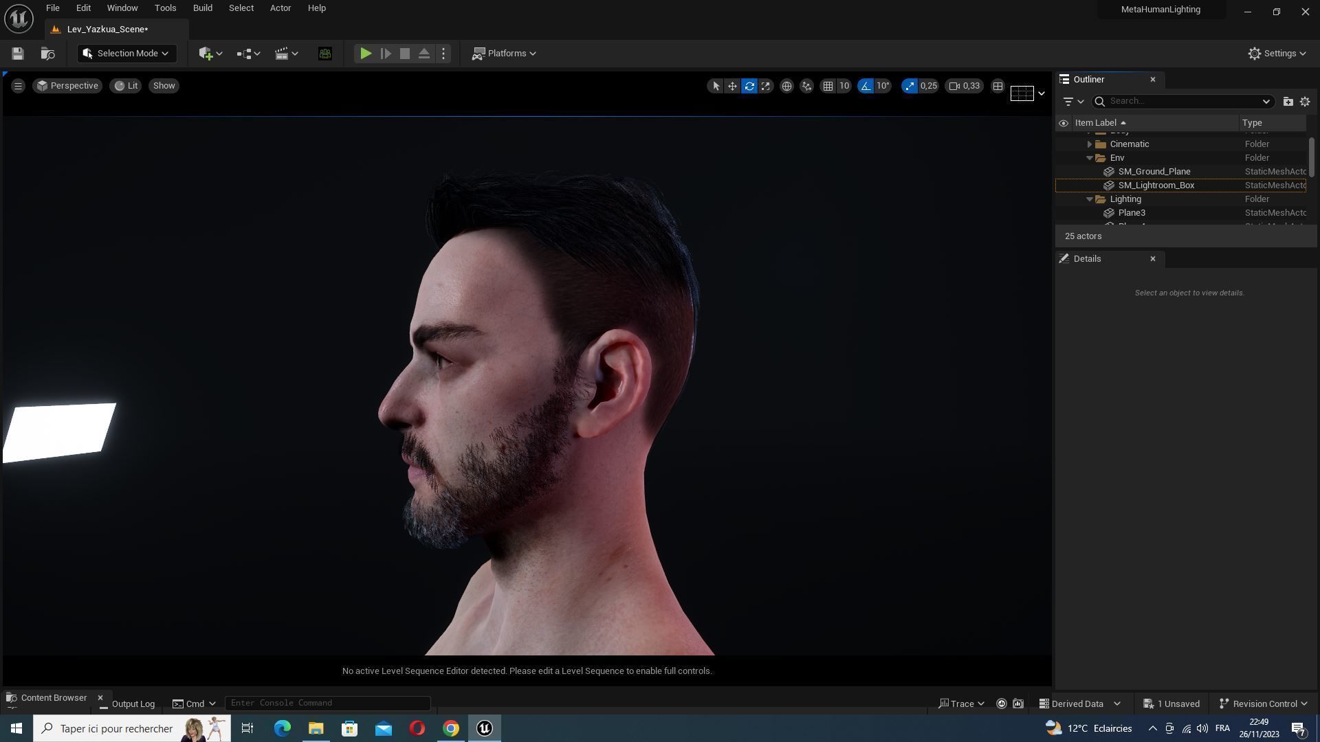 Realistic Father Kiven Low-poly 3D model_40