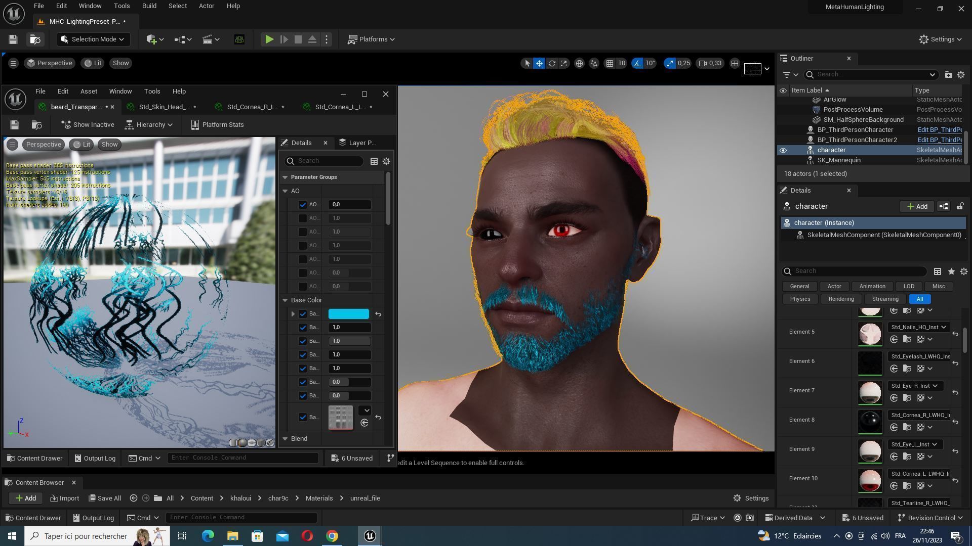 Realistic Father Kiven Low-poly 3D model_38