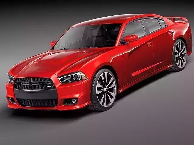 Dodge Charger SRT8 2012 3D model Dodge Charger SRT8 2012 3D model