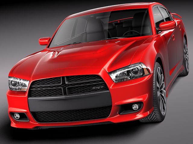 Dodge Charger SRT8 2012 3D model_2