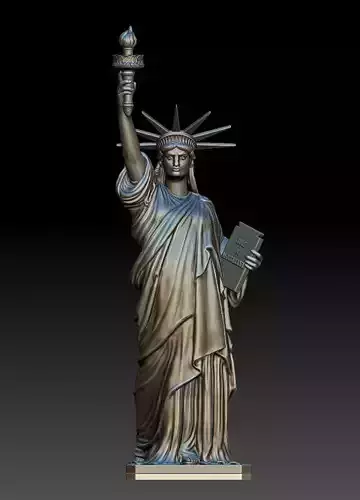 The Statue of Liberty 3D print model
