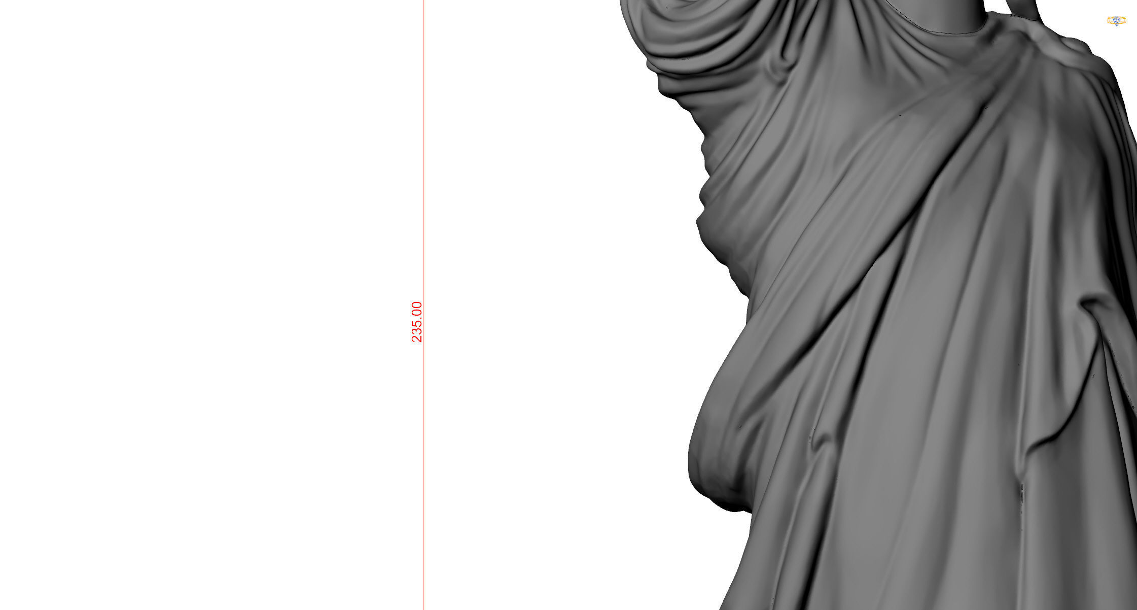 The Statue of Liberty 3D print model_7