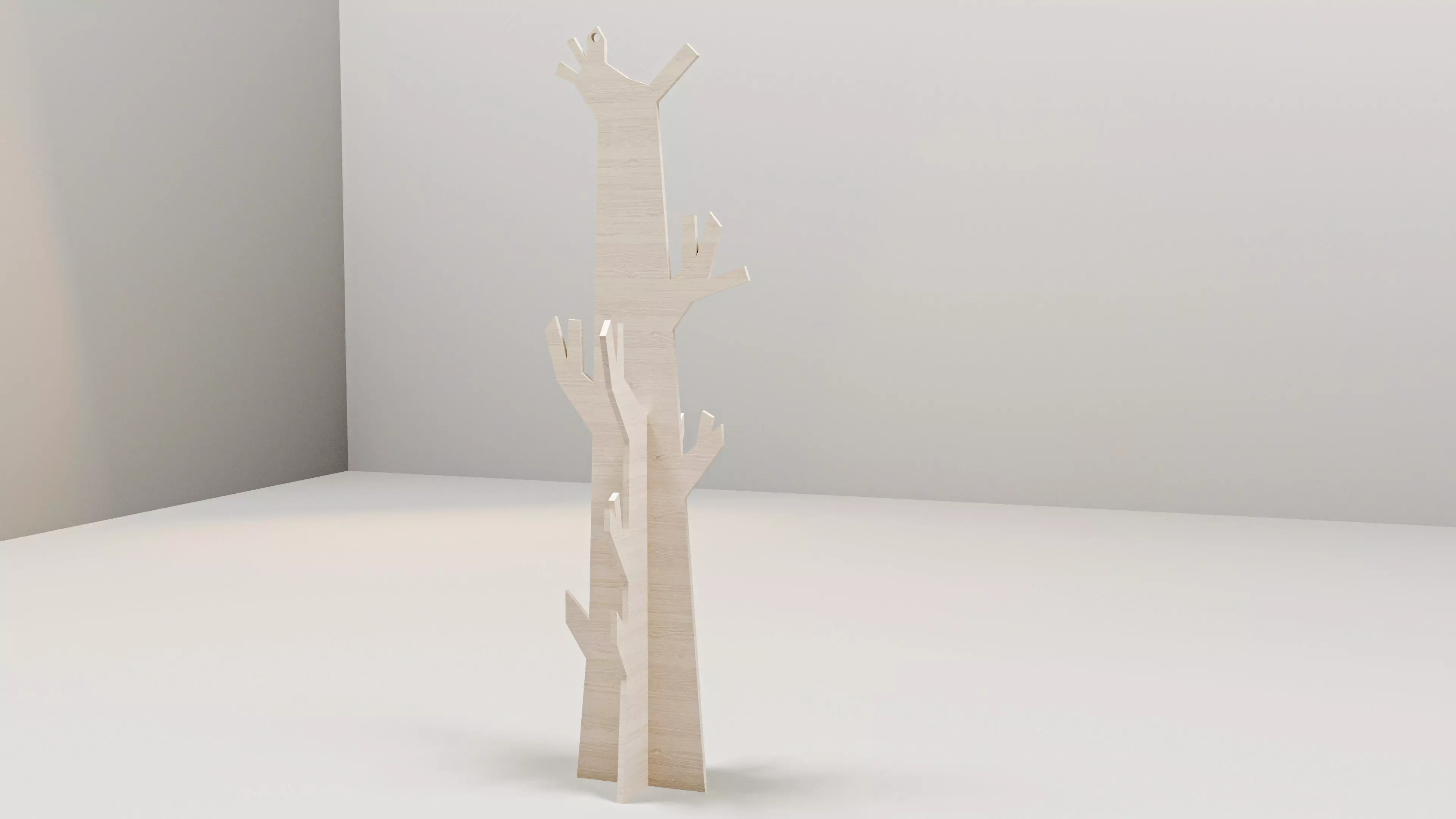 Hanging clothes 3D model