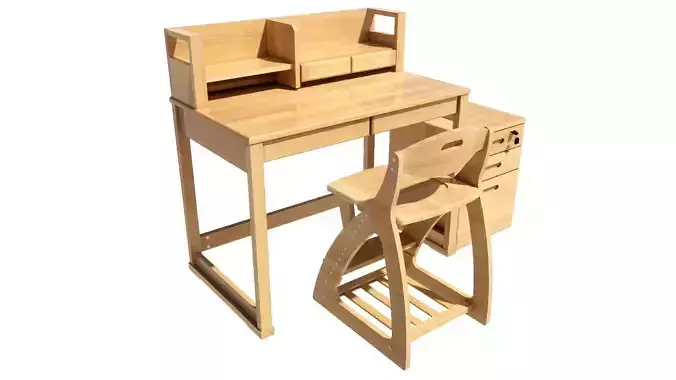 student desk set