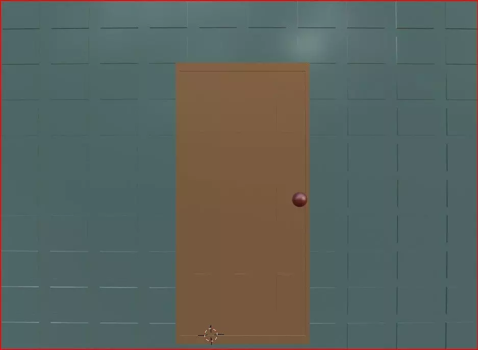 WALL AND DOOR DISEN Free 3D model