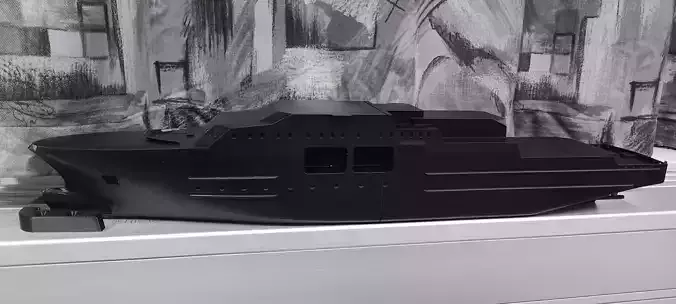 Ship KV Jan Mayen W310 3D Printable 