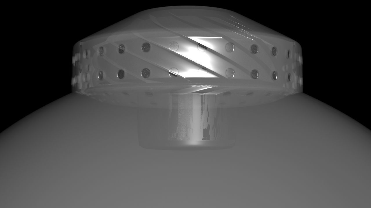 Ultralight Gimbal Coanda Thruster - Concept 3D model_5