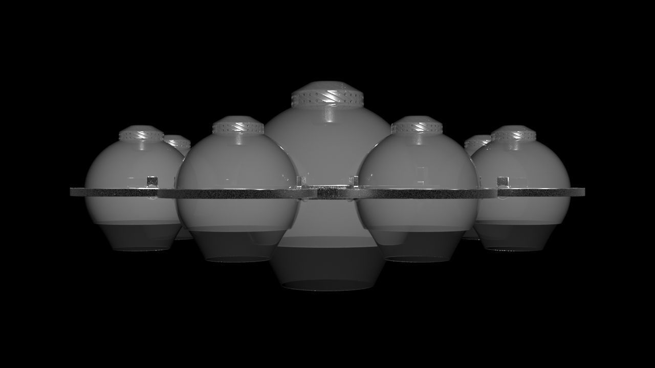 Ultralight Gimbal Coanda Thruster - Concept 3D model_20