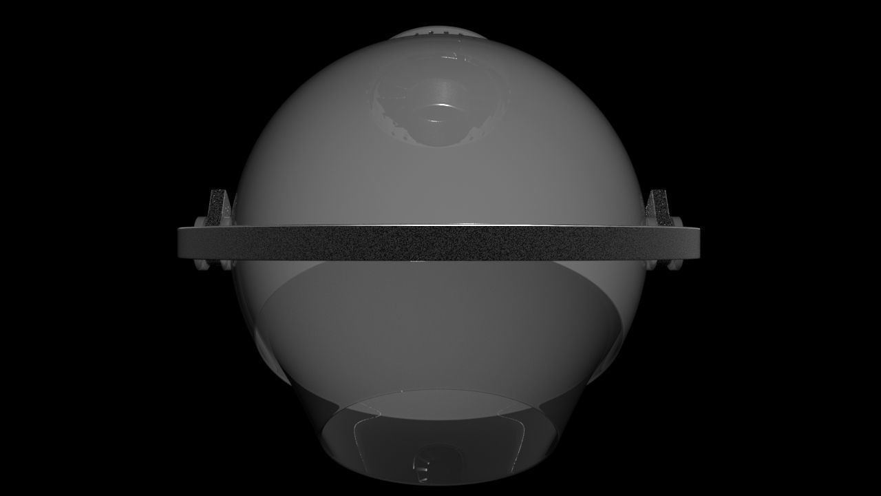 Ultralight Gimbal Coanda Thruster - Concept 3D model_11