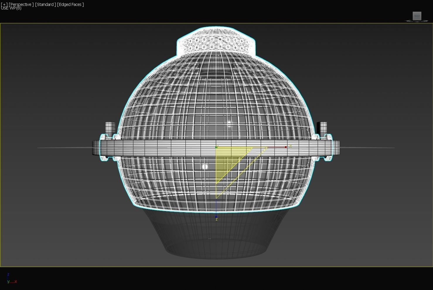 Ultralight Gimbal Coanda Thruster - Concept 3D model_25