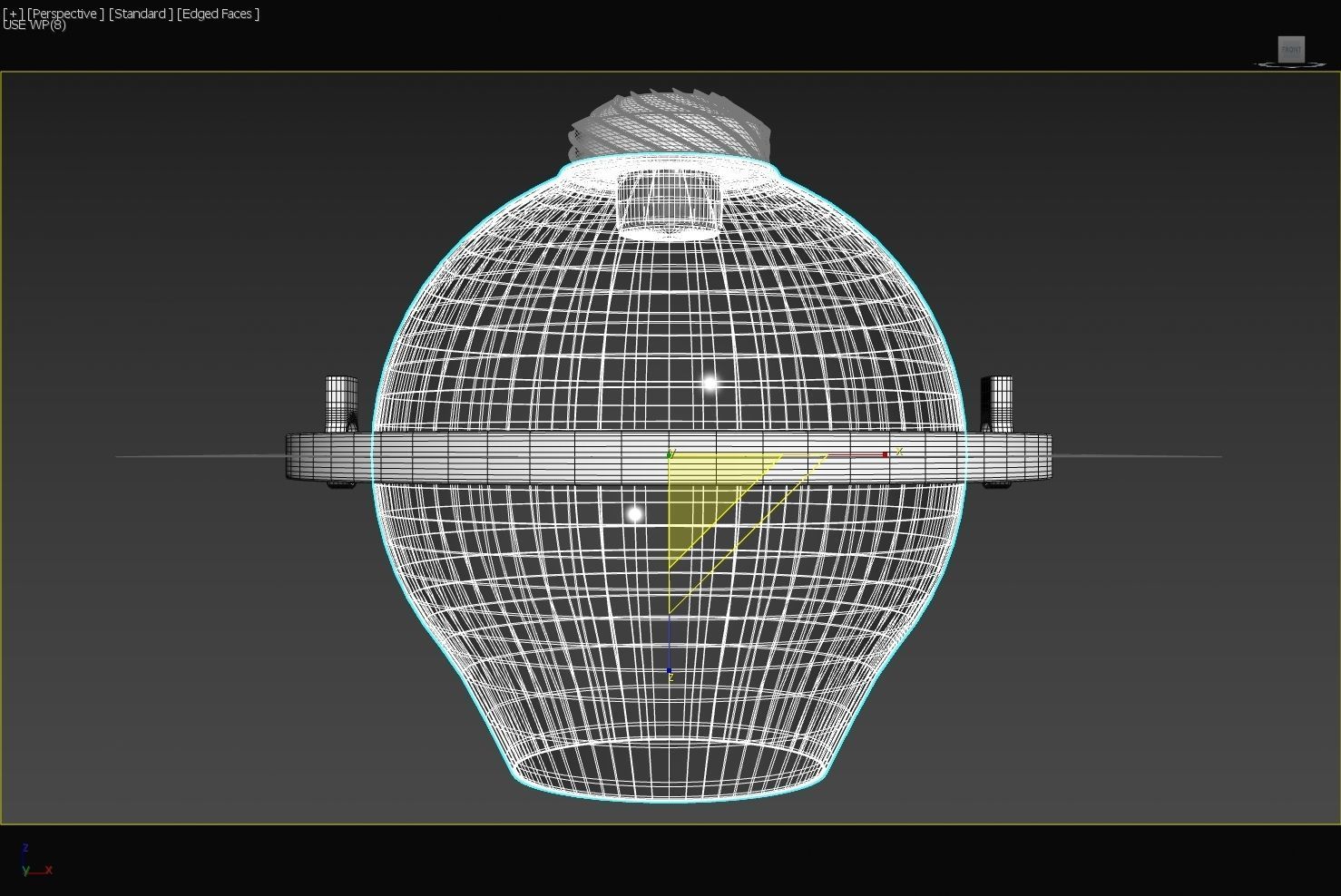 Ultralight Gimbal Coanda Thruster - Concept 3D model_28