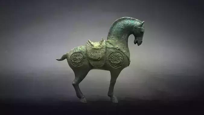Carving Horse And Marble Stone Horse