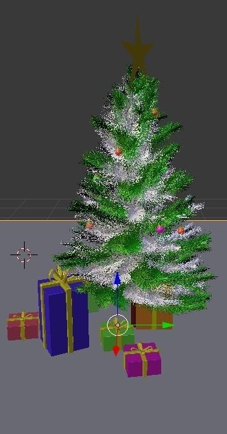 Christmas Tree 3D Model Low-poly 3D model_5