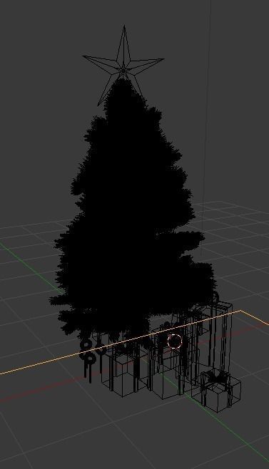 Christmas Tree 3D Model Low-poly 3D model_6
