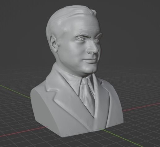 Bob Hope 3D print model_2