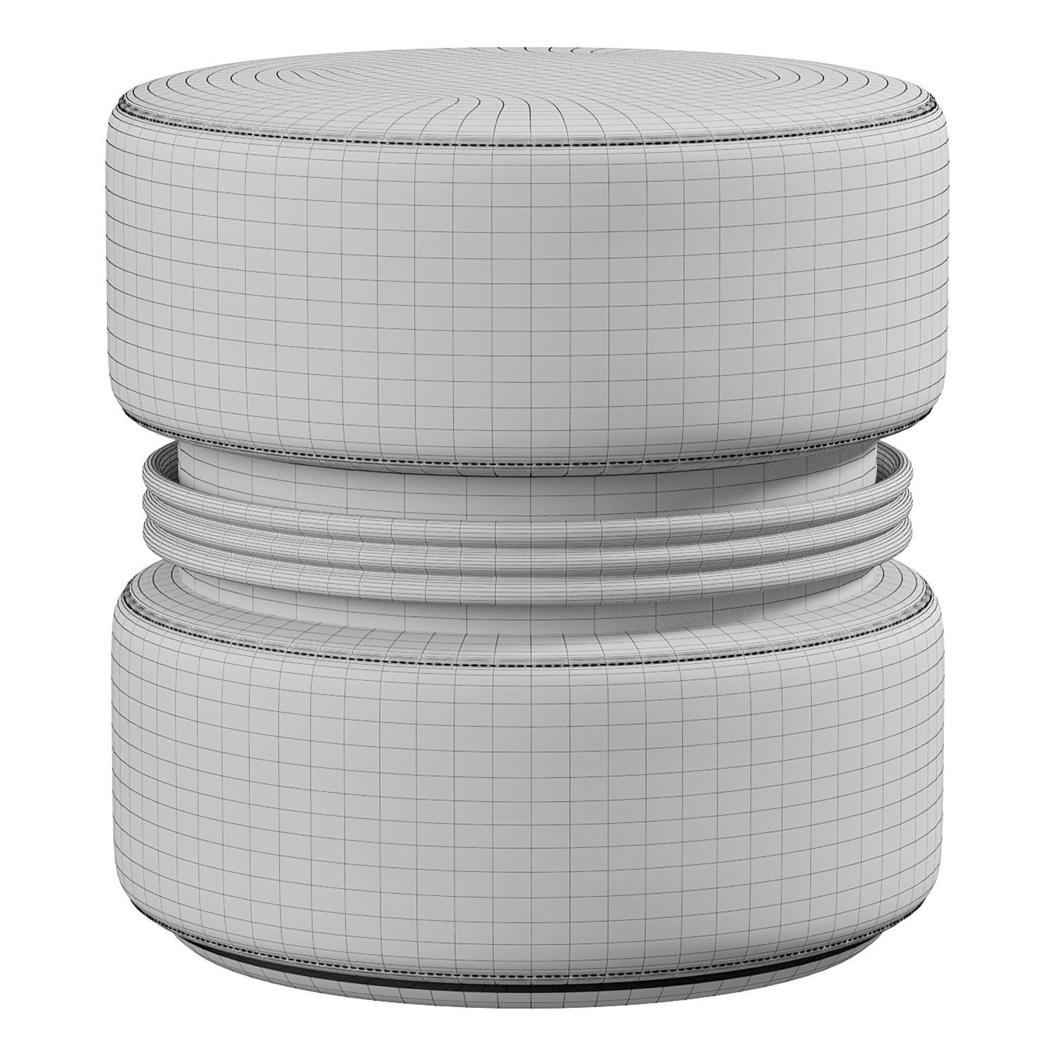 Moris Pouf 3D model_2