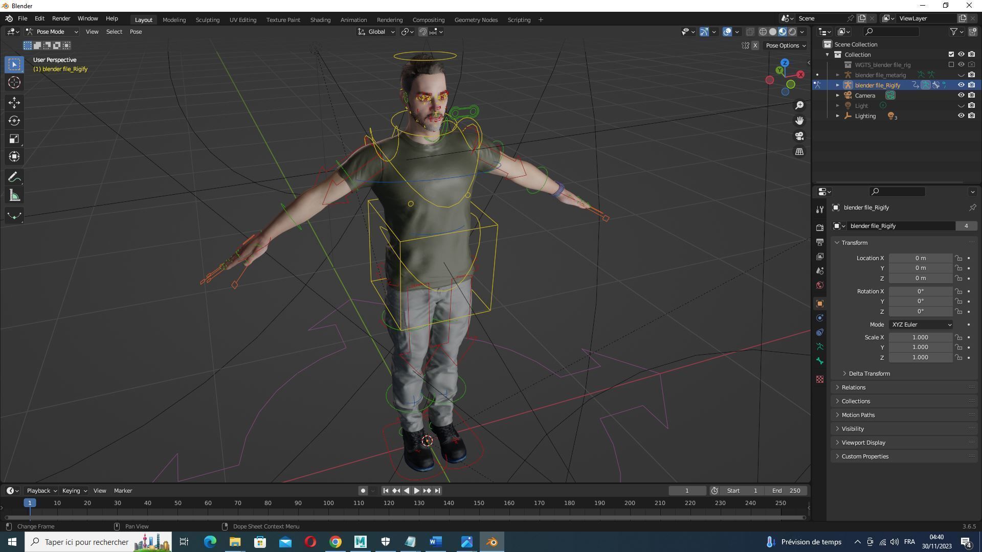 Kiven-s Casual Charm Low-poly 3D model_25