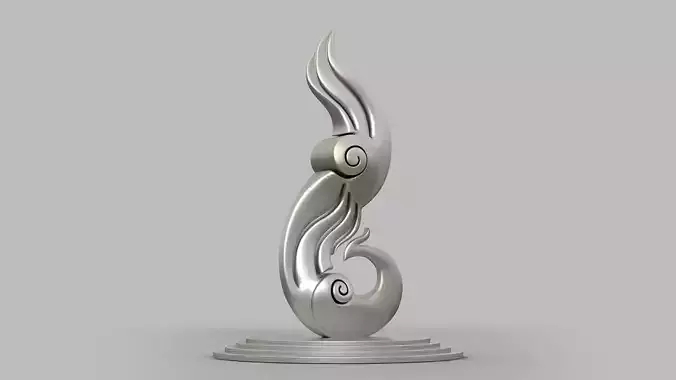 Phoenix the bird sculpture Classic life culture symbol