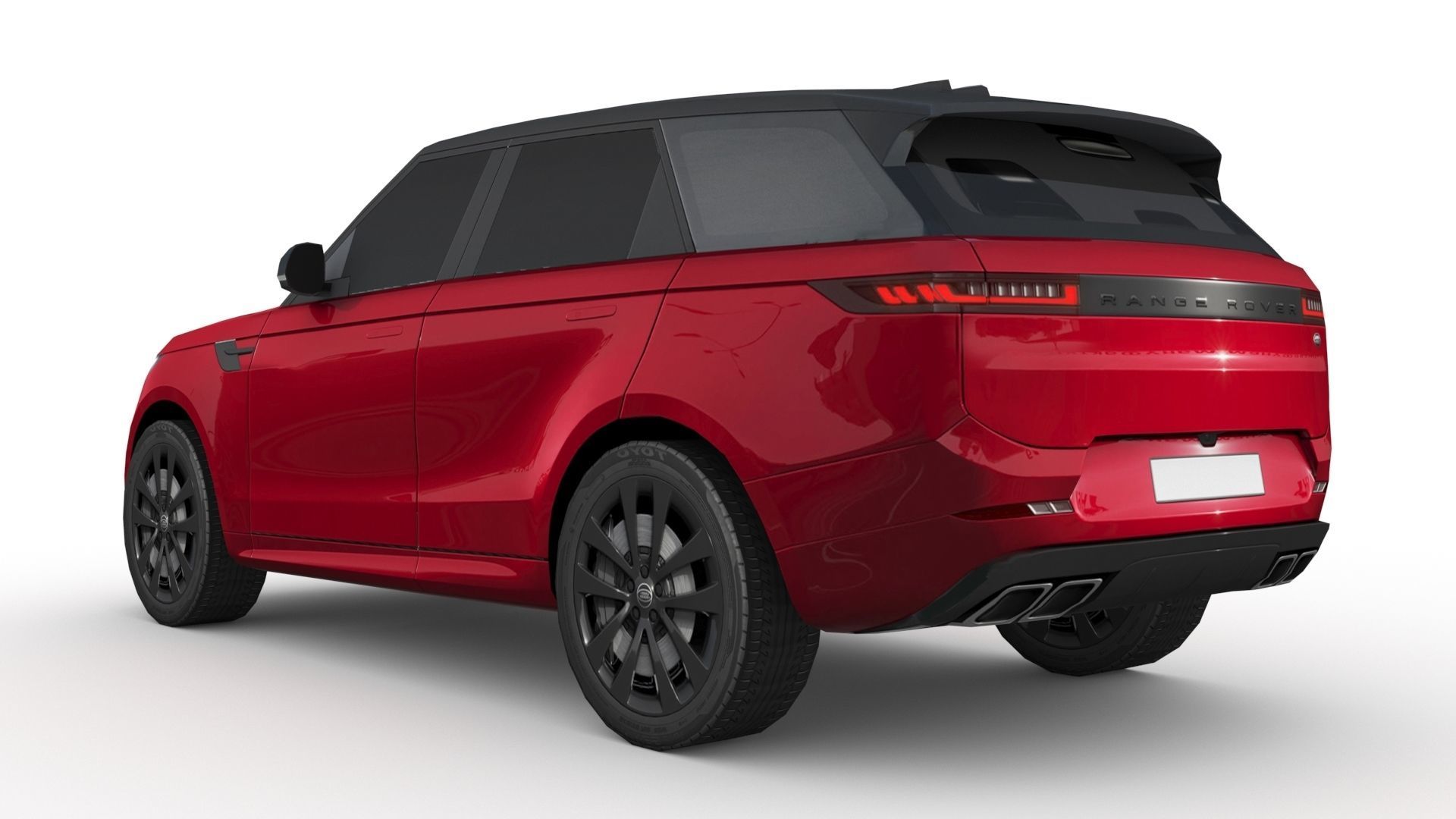 Land Rover Range Rover Sport 2023 Low-poly 3D model_4