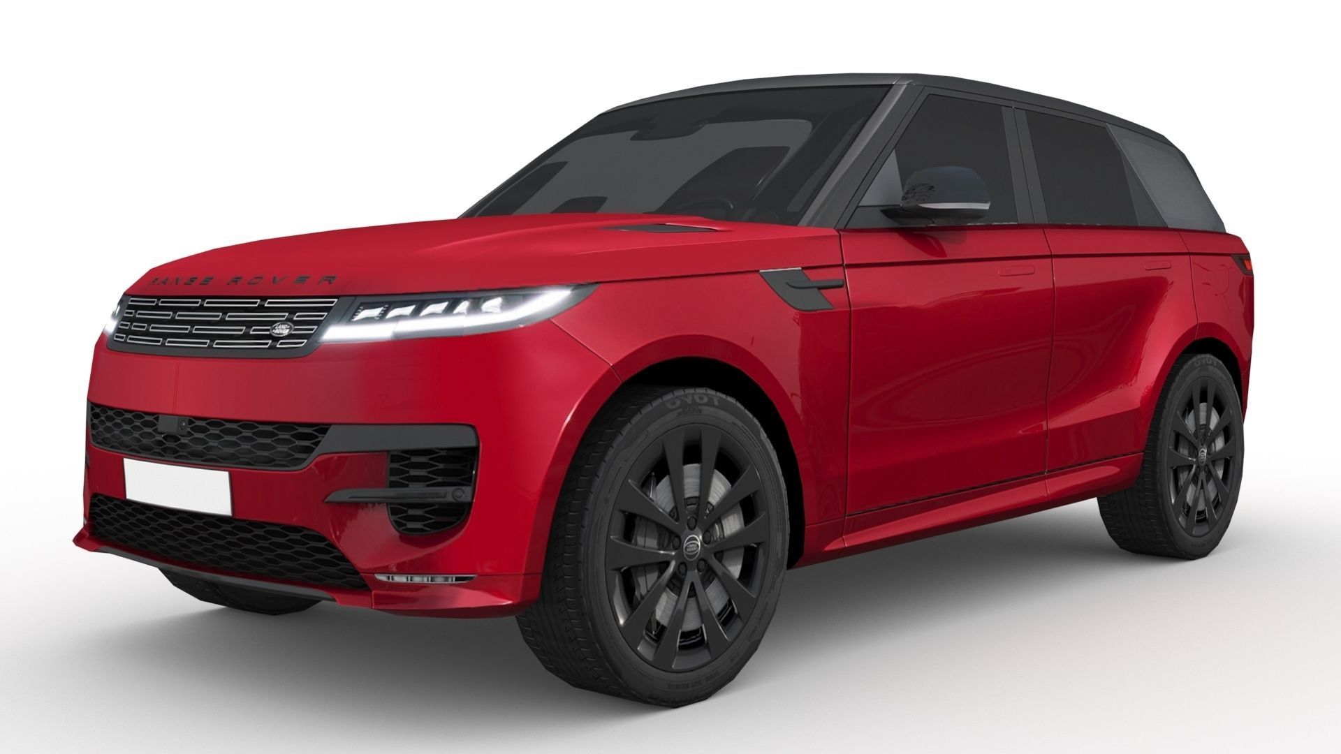 Land Rover Range Rover Sport 2023 Low-poly 3D model_2