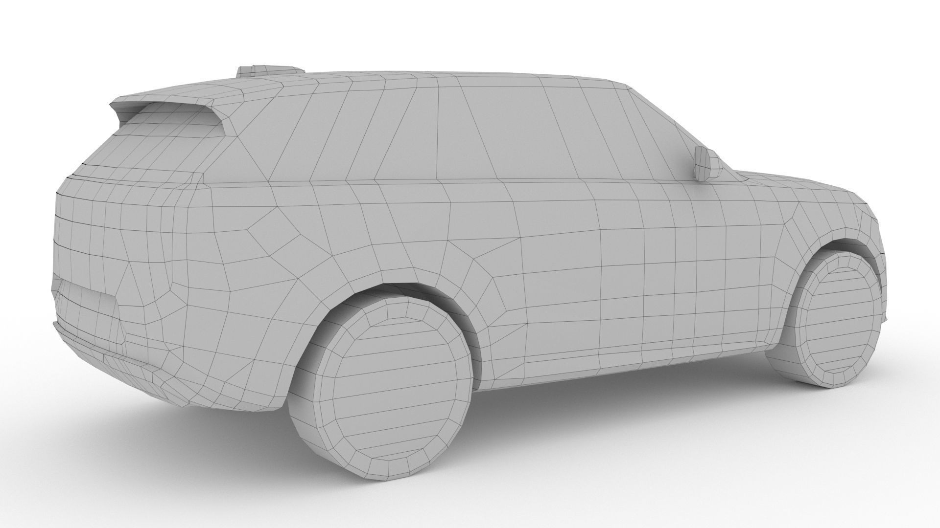 Land Rover Range Rover Sport 2023 Low-poly 3D model_9
