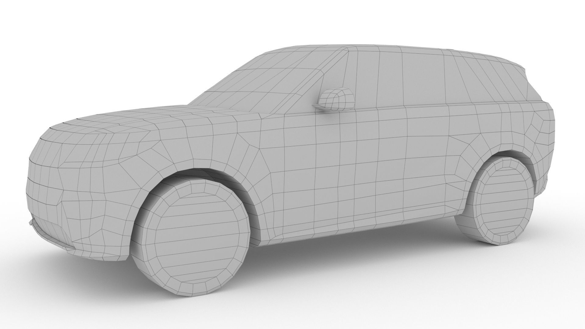 Land Rover Range Rover Sport 2023 Low-poly 3D model_8