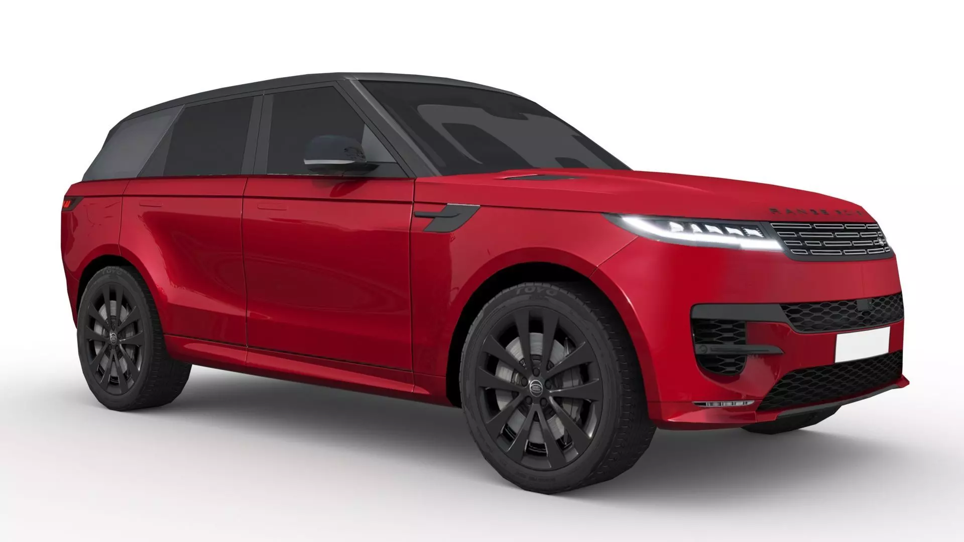 Land Rover Range Rover Sport 2023 Low-poly 3D model_0