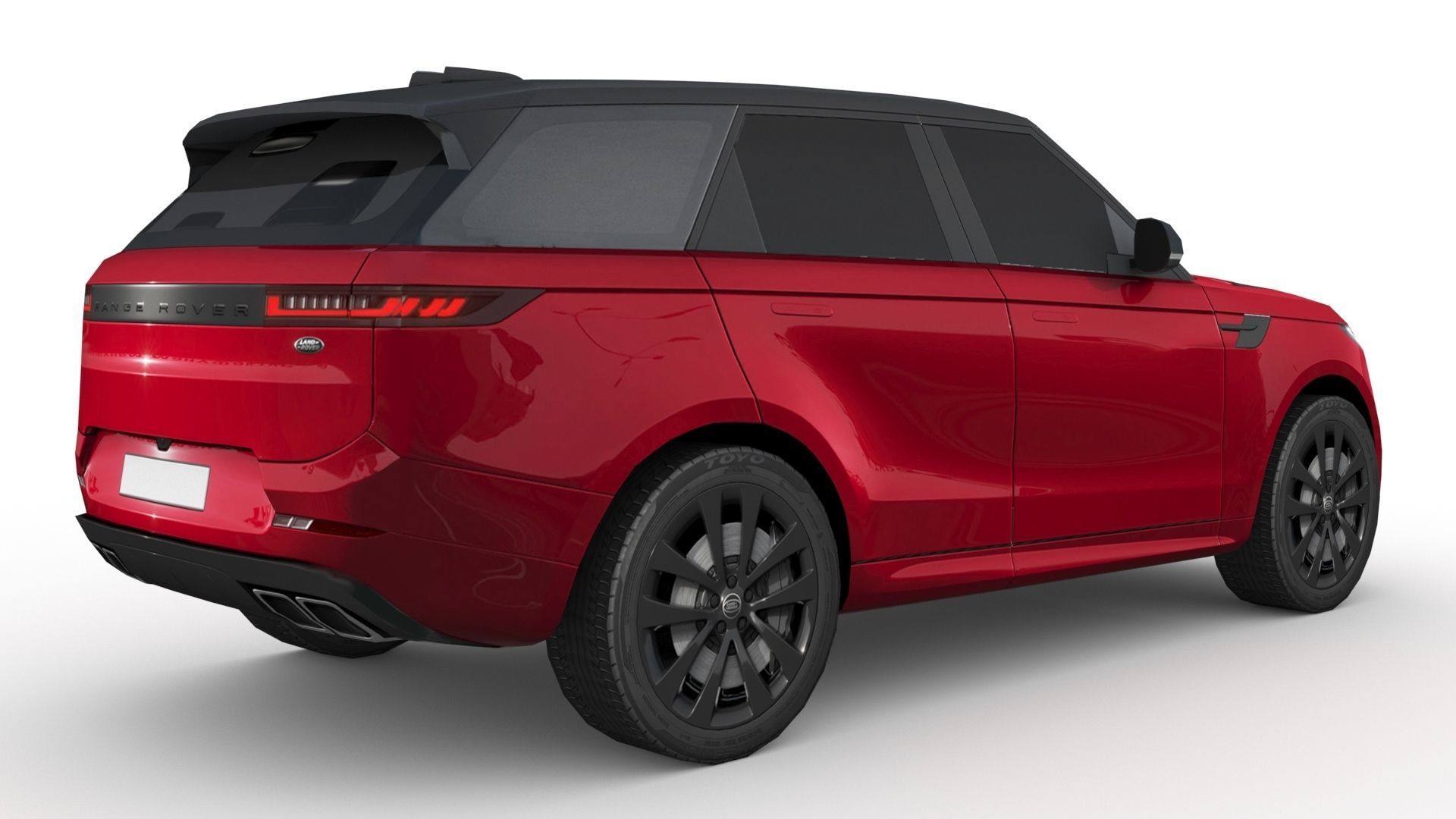 Land Rover Range Rover Sport 2023 Low-poly 3D model_5