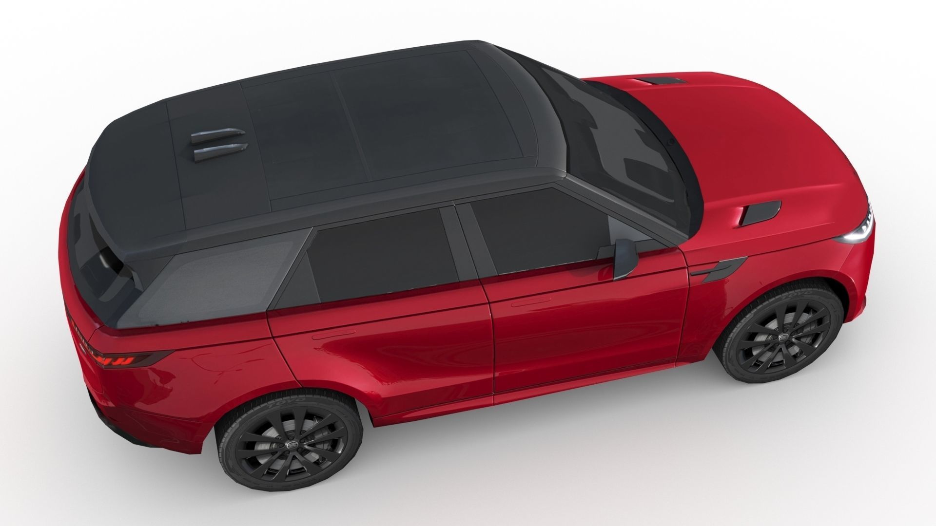 Land Rover Range Rover Sport 2023 Low-poly 3D model_7