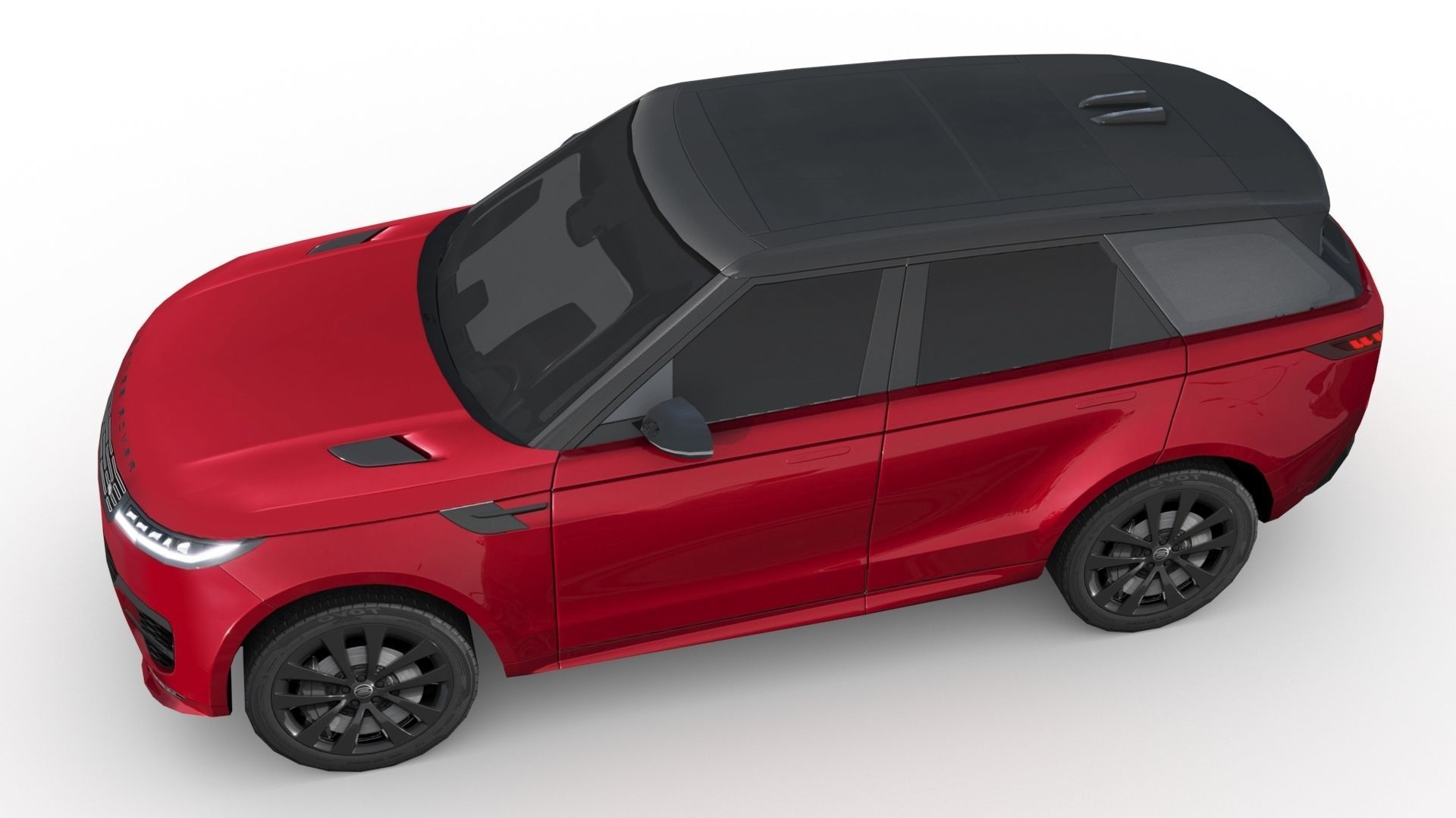 Land Rover Range Rover Sport 2023 Low-poly 3D model_6