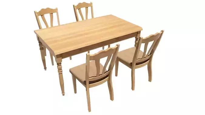Dining set 4 seat