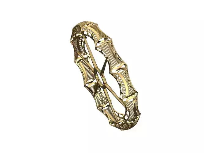 1281 Vista Gold Bangle10gm