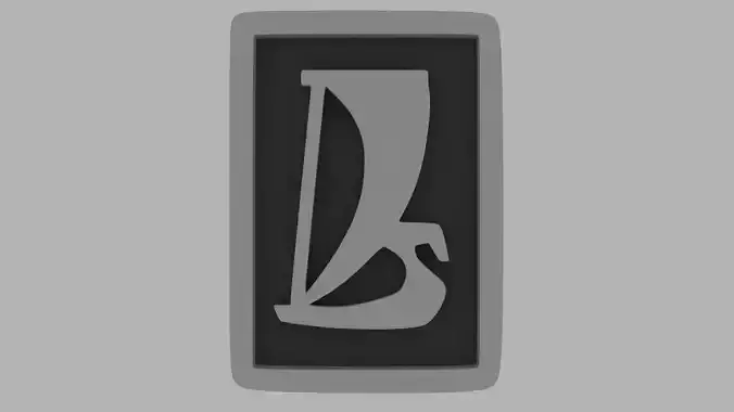 Lada logo 3D model