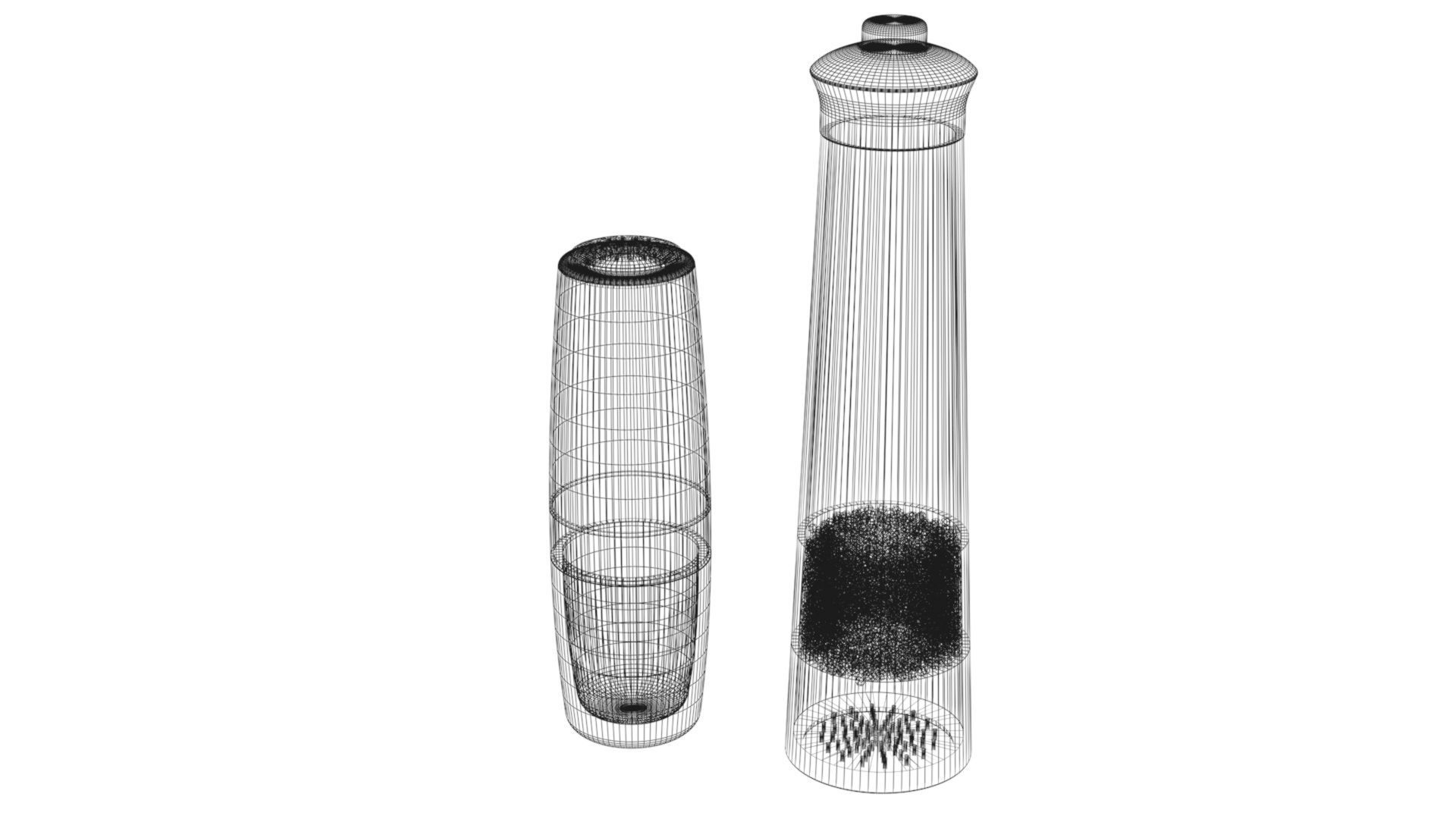 Collection of high-quality models of sets for spices and sauces 3D model_14