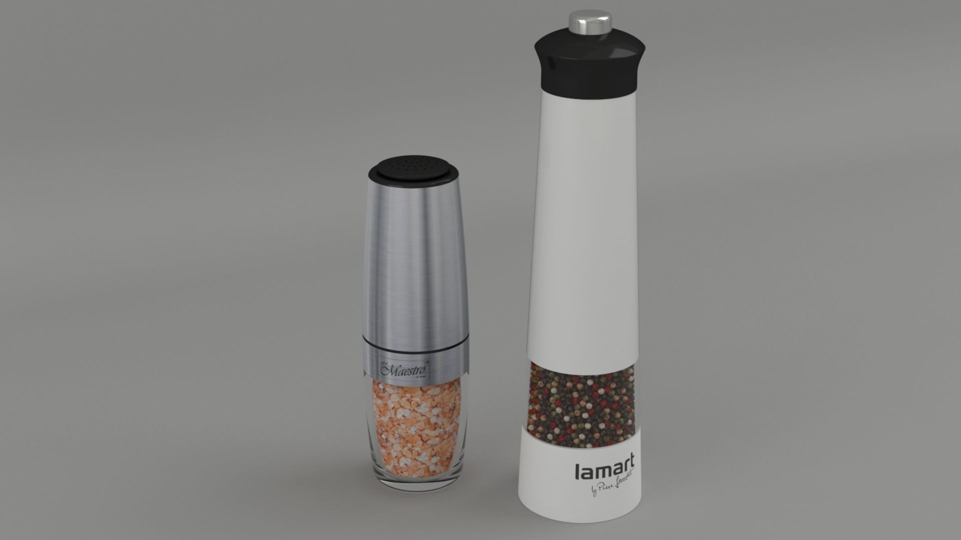 Collection of high-quality models of sets for spices and sauces 3D model_8