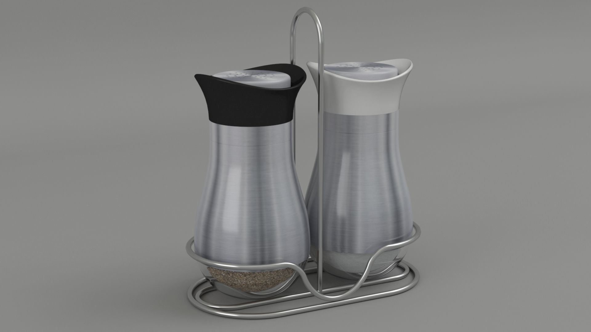 Collection of high-quality models of sets for spices and sauces 3D model_6