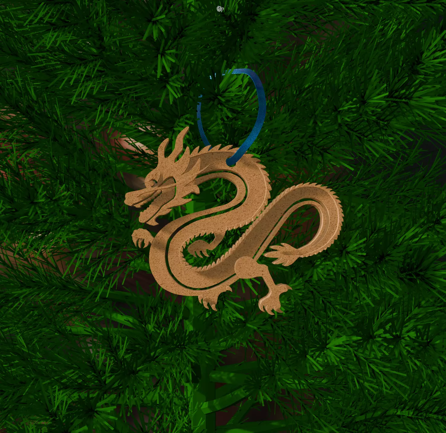 Dragon 3D print model_0