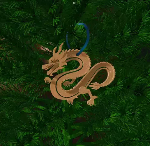 Dragon 3D print model