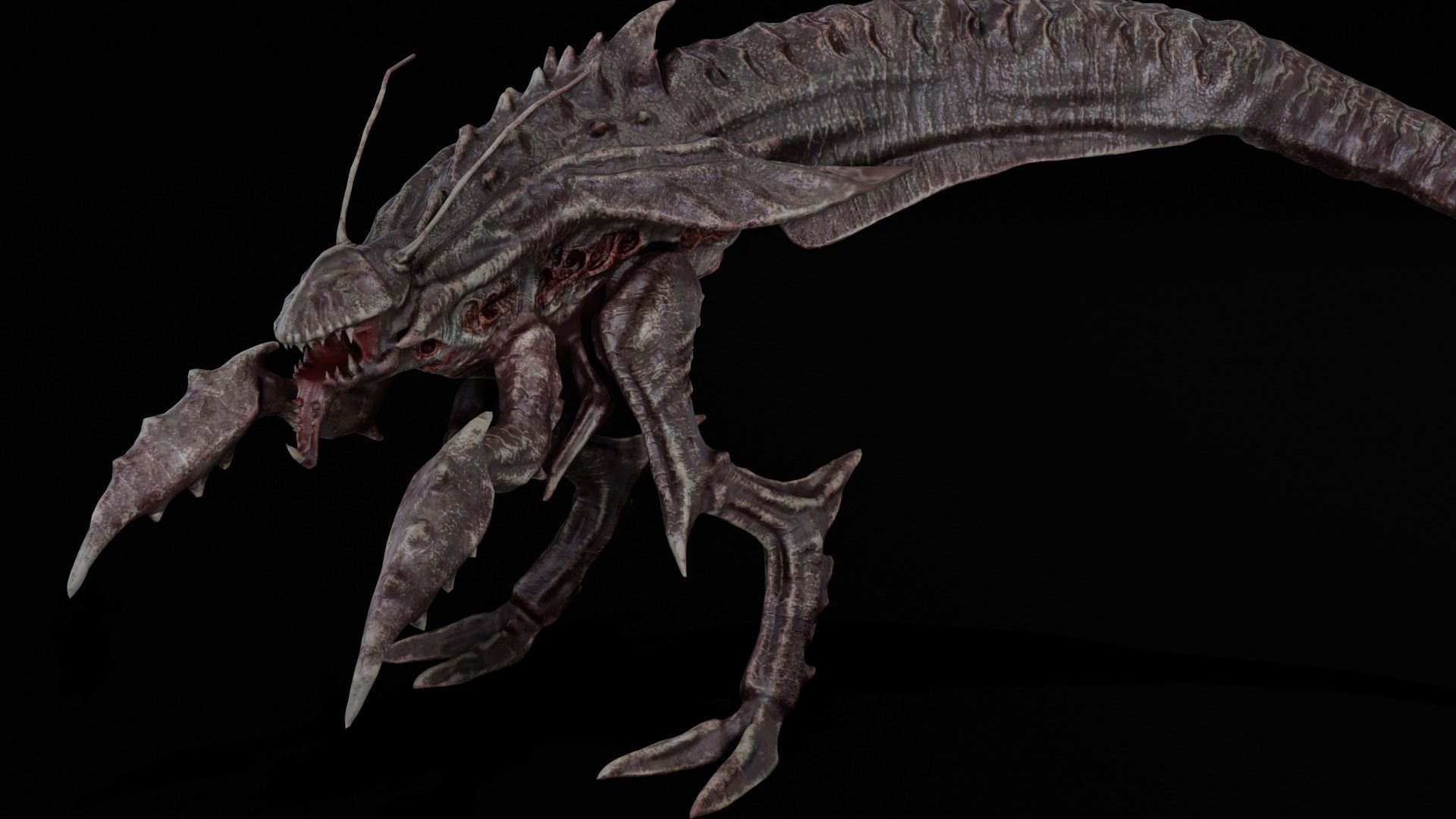 Fiction Creature 3D Model Collection_33