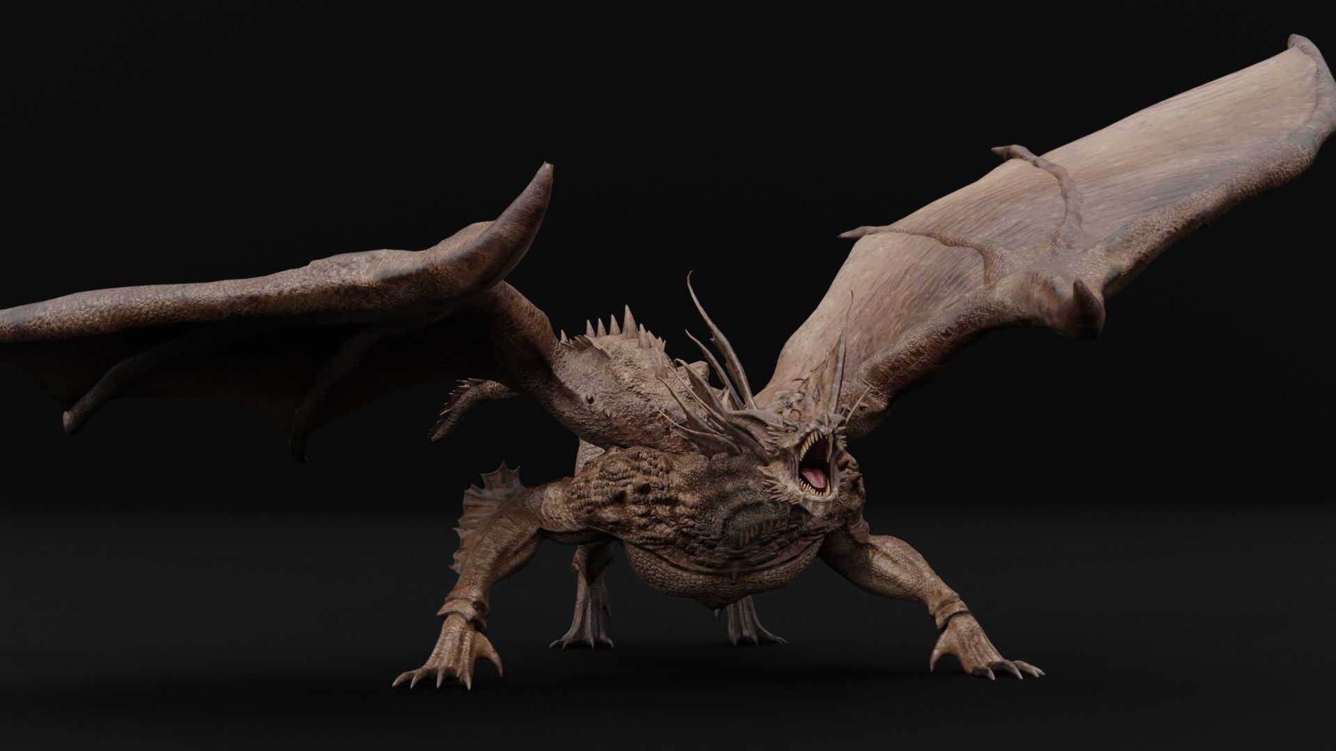 Fiction Creature 3D Model Collection_26
